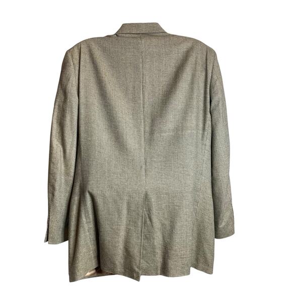 Orvis Men's Brown Check Tweed Blazer Size 42L Old Money Banker Gentry Career - Picture 2 of 12